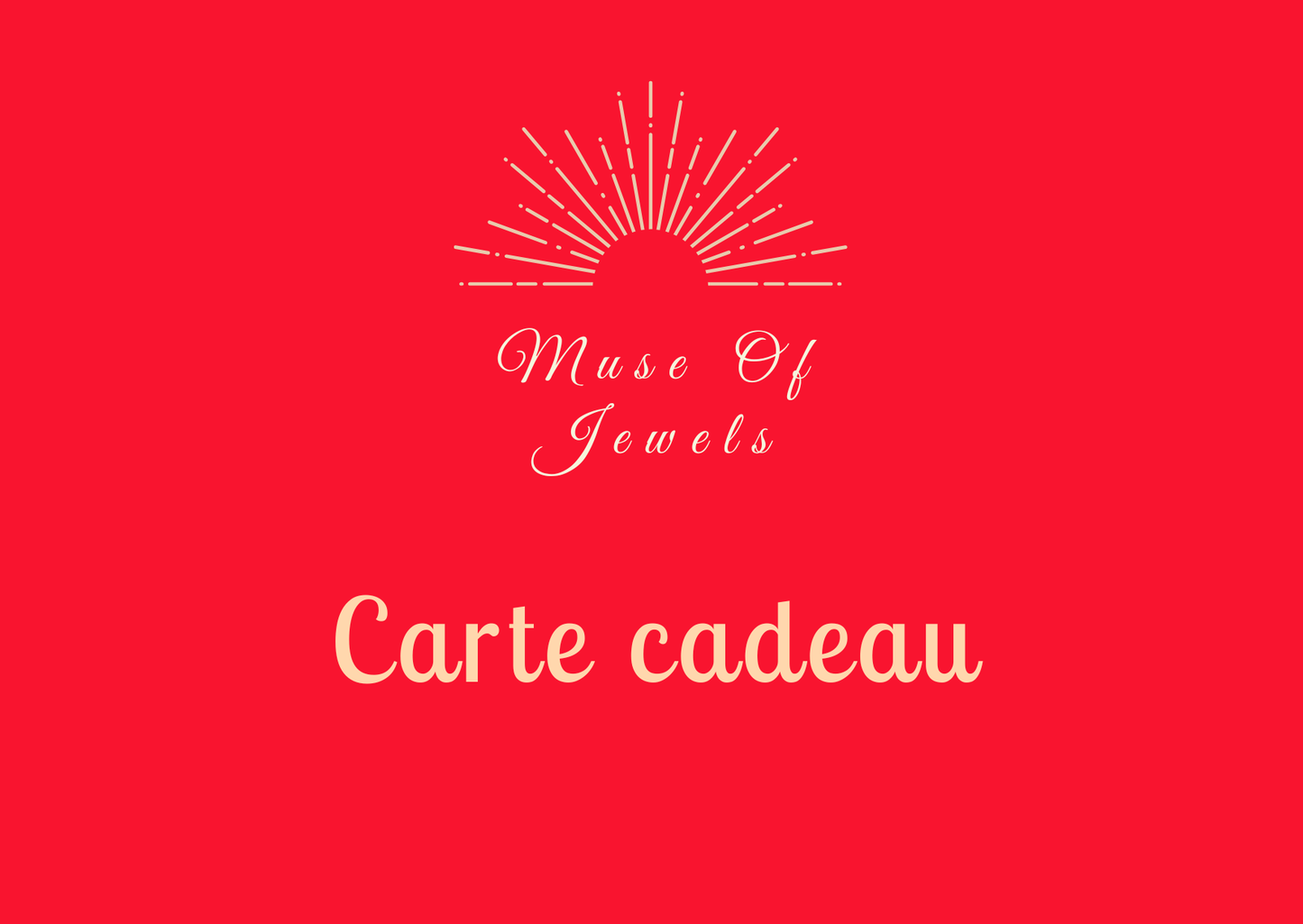 E-carte cadeau